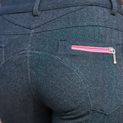 Hy Equestrian Mizs Passion Breeches - Denim additional 6