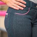 Hy Equestrian Mizs Passion Breeches - Denim additional 7