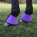 Hy Equestrian Neoprene Over Reach Boot - Purple additional 3
