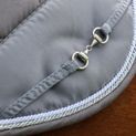 Hy Equestrian On The Bit Saddle Pad - Grey/Silver additional 3