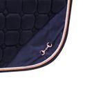 Hy Equestrian On The Bit Saddle Pad - Navy/Rose Gold additional 6