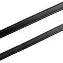 Hy Equestrian Plain Leather Reins - Black additional 1