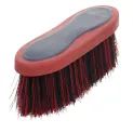 Hy Equestrian Pro Groom Long Bristle Dandy Brush - Red/Navy additional 1