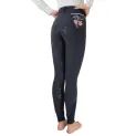 Hy Equestrian Regatta Ladies Breeches - Navy additional 2