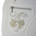 Hy Equestrian Regatta Ladies Breeches - White additional 3