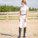 Hy Equestrian Regatta Ladies Breeches - White additional 5