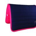 Hy Equestrian Reversible Two Colour Saddle Pad - Navy/Pink additional 1