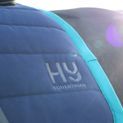 Hy Equestrian Reversible Two Colour Saddle Pad - Navy/Teal additional 3