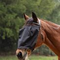 Hy Equestrian Riding Fly Mask - Black additional 4