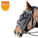 Hy Equestrian Riding Fly Mask - Black additional 2