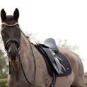 Hy Equestrian Rosciano Rose Gold Bridle - Black/Rose Gold additional 7