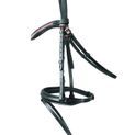 Hy Equestrian Rosciano Rose Gold Bridle - Black/Rose Gold additional 1