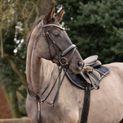 Hy Equestrian Rosciano Rose Gold Bridle - Brown/Rose Gold additional 5