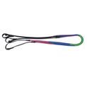 Hy Equestrian Rubber Covered Training Reins - Purple/Green/Blue/Fuchsia additional 2
