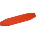 Hy Equestrian Rubber Curb Chain Guard - Orange additional 1