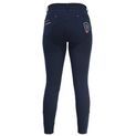 Hy Equestrian Signature Breeches - Marine Blue/Red additional 2