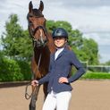 Hy Equestrian Silvia Show Jacket - Navy additional 3