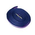 Hy Equestrian Soft Webbing Lunge Rein - Navy/Pink additional 2