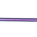 Hy Equestrian Soft Webbing Lunge Rein - Navy/Pink additional 1