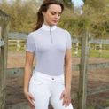 Hy Equestrian Solferino Show Shirt - Lilac additional 3