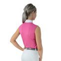 Hy Equestrian Sophia Sleeveless Show Shirt - Pink Rose additional 2