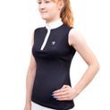 Hy Equestrian Sophia Sleeveless Show Shirt - Rich Navy additional 1