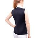 Hy Equestrian Sophia Sleeveless Show Shirt - Rich Navy additional 3