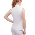 Hy Equestrian Sophia Sleeveless Show Shirt - White Pearl additional 2