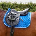 Hy Equestrian Splendid Showjump Saddle Pad - Blue/White additional 5