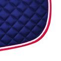 Hy Equestrian Splendid Showjump Saddle Pad - Navy/Red/White additional 4