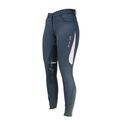 Hy Equestrian Sport Dynamic Ladies Breeches - Raspberry Rose/Grey additional 1