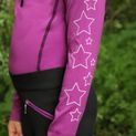 Hy Equestrian Stella Children's Base Layer - Purple/Lilac/Black additional 7