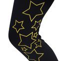 Hy Equestrian Stella Children's Riding Tights - Navy/Yellow additional 8