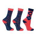 Hy Equestrian Stella Children's Socks (Pack of 3) additional 1