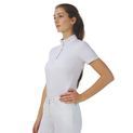 Hy Equestrian Suki Show Shirt - White additional 5