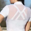 Hy Equestrian Suki Show Shirt - White additional 3