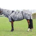 Hy Equestrian Sweet Itch Zebra Fly Mask - Small Pony additional 2