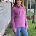 Hy Equestrian Synergy Cowl Neck Top - Grape additional 5