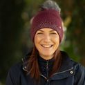 Hy Equestrian Synergy Diamante Bobble Hat - Fig additional 4