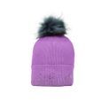 Hy Equestrian Synergy Diamante Bobble Hat - Grape additional 1