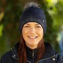 Hy Equestrian Synergy Diamante Bobble Hat - Navy additional 4