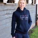 Hy Equestrian Synergy Elevate Hoodie - Navy/Fig additional 6