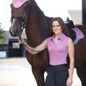 Hy Equestrian Synergy Elevate Saddle Pad - Grape/Riviera additional 2