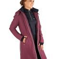 Hy Equestrian Synergy Guard Waterproof Coat - Fig/Navy additional 1