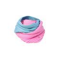Hy Equestrian Synergy Luxury Snood - Aqua/Rose additional 1