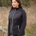 Hy Equestrian Synergy Sync Lightweight Padded Jacket - Black additional 1