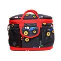 Hy Equestrian Tractor Collection Grooming Bag - Grey/Red additional 2
