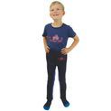 Hy Equestrian Tractors Rock Tots Jodhpurs - Navy/Red Tractor additional 1