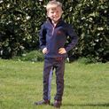 Hy Equestrian Tractors Rock Tots Jodhpurs - Navy/Red Tractor additional 2