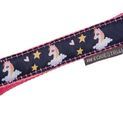 Hy Equestrian Unicorn Magic Head Collar and Lead Rope Set - Navy/Pink additional 2